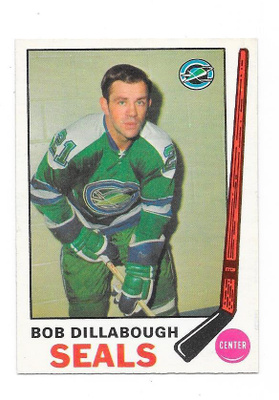 1969-70 OPC #150 Bob Dillabough Oakland Seals
