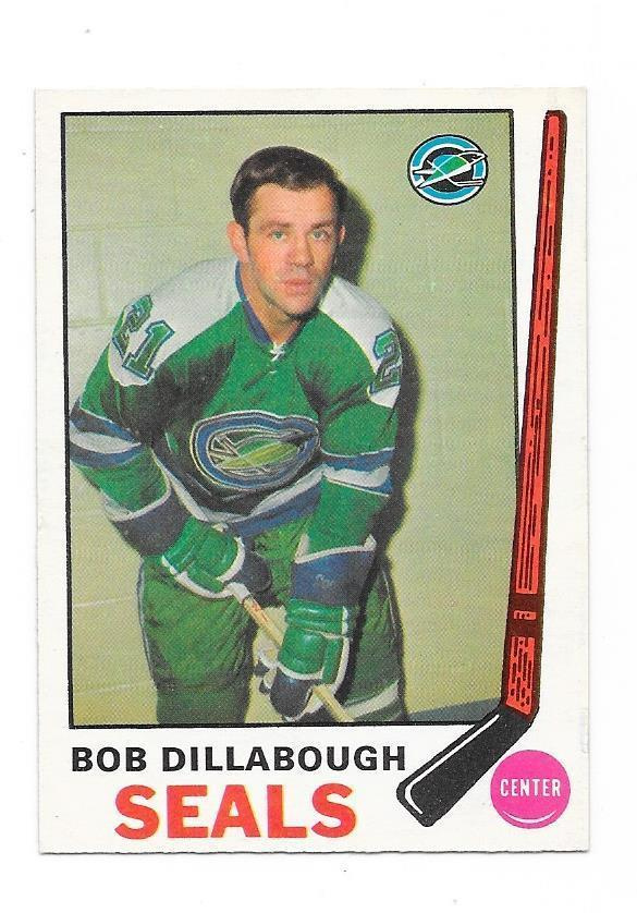 1969-70 OPC #150 Bob Dillabough Oakland Seals