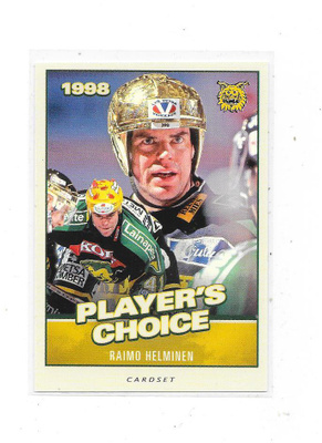 2014-15 CardSet Players Choice # Raimo Helminen , ILVES