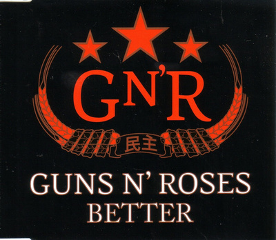 Guns N' Roses – Better PROMO CD SINGLE