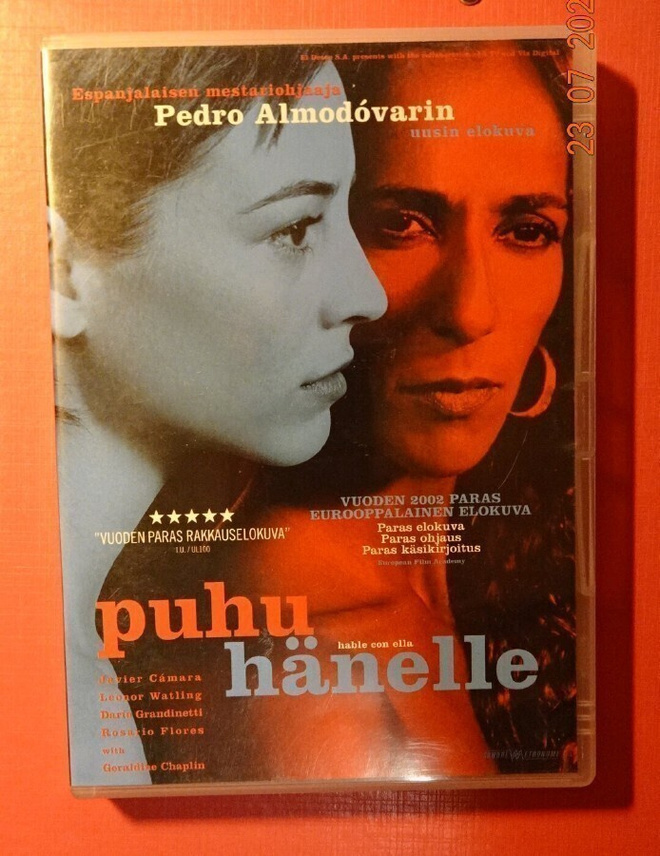 dvd, Puhu hänelle (Pedro Almodovar -elokuva) [draama]
