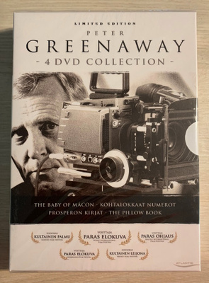 Peter Greenaway -kokoelma (4DVD) 4 elokuvaa (UUSI)