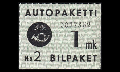 AP_1_W1 ** Autopaketti 1 mk W1 (1949)