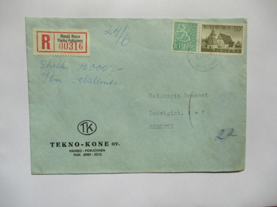 1958 Hanko Pohjoinen R liikekuori