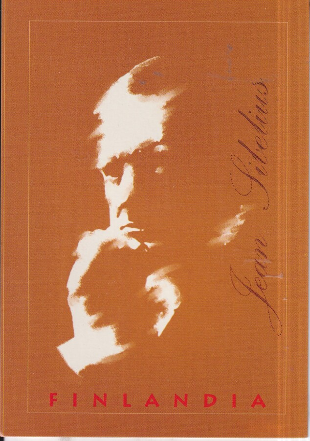 Jean Sibelius by Matti Savimaa . e180