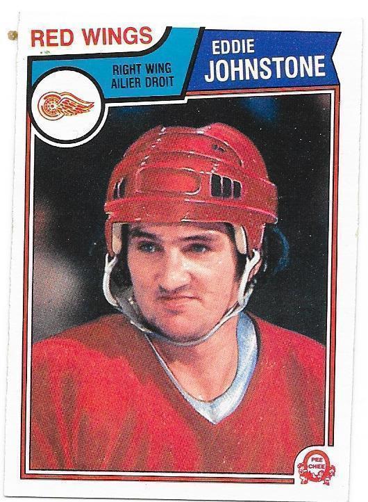 1983-84 OPC #124 Ed Johnstone Detroit Red Wings