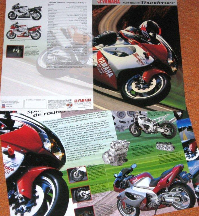 Yamaha VZF 1000 R Thunderace esite KUIN UUSI - 1002 cc