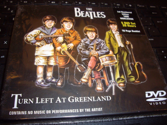 5DVD : The Beatles : Turn Left at Greenland ( UUSI )