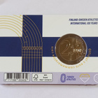 Suomi 2025 2 € Suomi-Ruotsi maaottelu 100 v coincard - pikkukuva 2