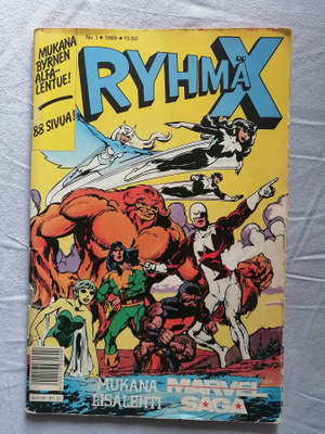 Ryhmä-X 1989/01