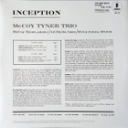McCoy Tyner Trio – Inception (HUIPPULAATU LP) - pikkukuva 4