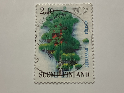 1138 / 1991 Seurasaari o leimattu