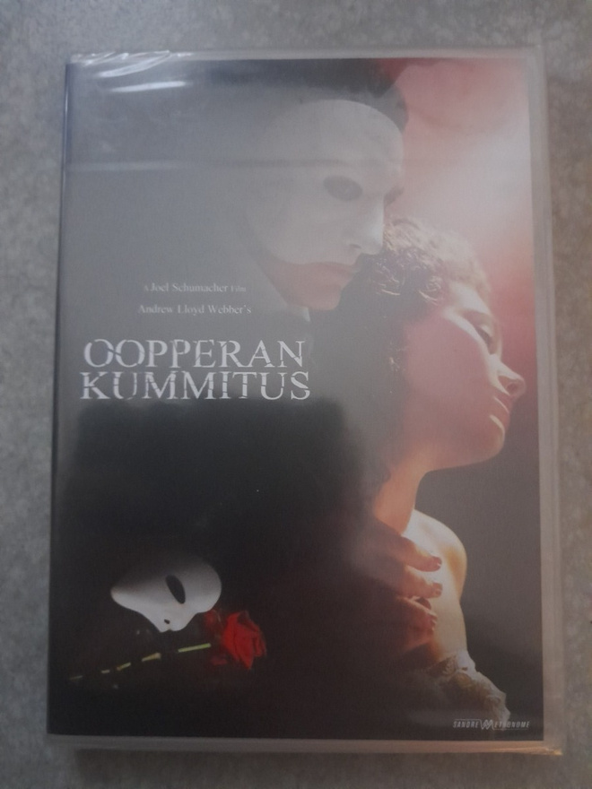 Oopperan kummitus dvd