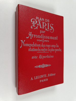 Plan de Paris par Arrondissement : Nomenclature des rues ...