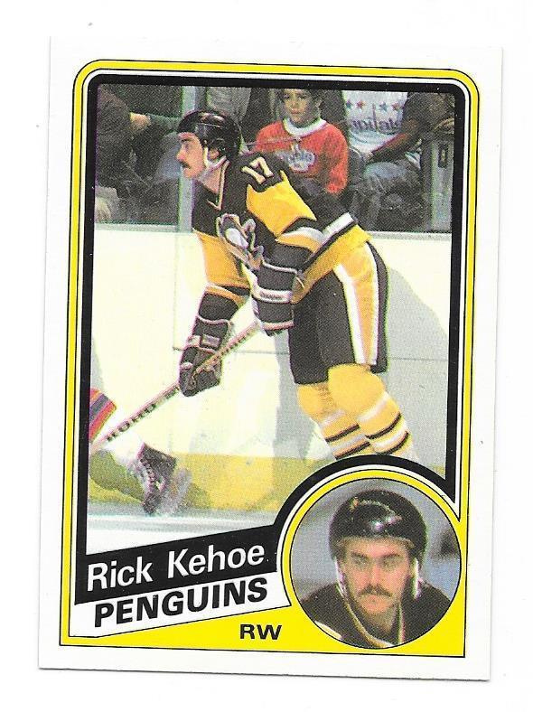 1984-85 OPC #177 Rick Kehoe Pittsburgh Penguins