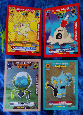 Pokemon - Perulaisia Pokedex -kortteja