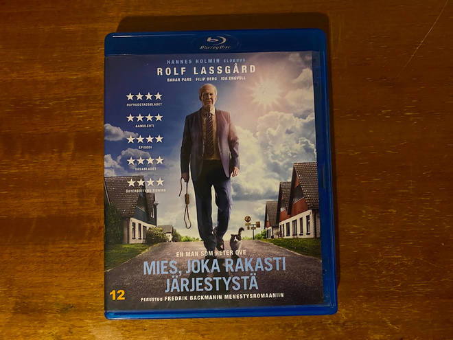 Mies joka rakasti järjestystä Blu-ray