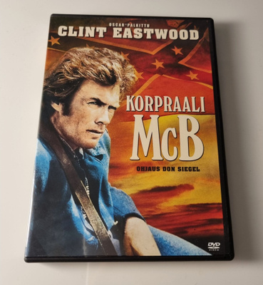 Korpraali McB (The Beguiled, 1971) Clint Eastwood DVD