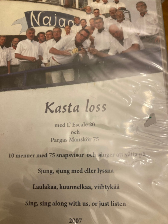 KASTA LOS med L’Escale 20 och Pargas Manskör 75