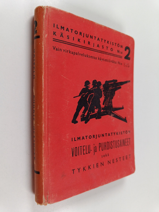 Ilmatorjuntatykistön voitelu- ja puhdistusaineet sekä tyk...