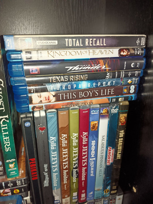 Elokuvapaketti dvd ja bluray