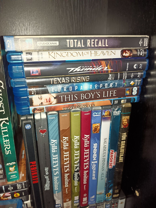 Elokuvapaketti dvd ja bluray