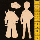 Paperinukke cowboy 1950-luku - pikkukuva 2