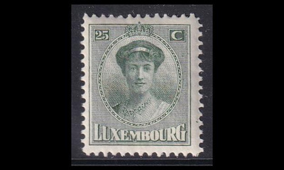 Luxemburg 128 ** Charlotte 25 C (1921)