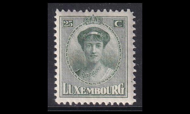 Luxemburg 128 ** Charlotte 25 C (1921)