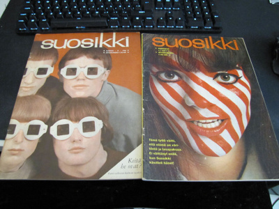 2kpl 1960-luvun Suosikki-lehtiä