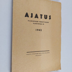 Ajatus 11 : Suomen  filosofisen yhdistyksen vuosikirja 1942 - pikkukuva 1
