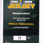 2020-21 Cardset Jersey Mikko Kokkonen 2 värinen - pikkukuva 2