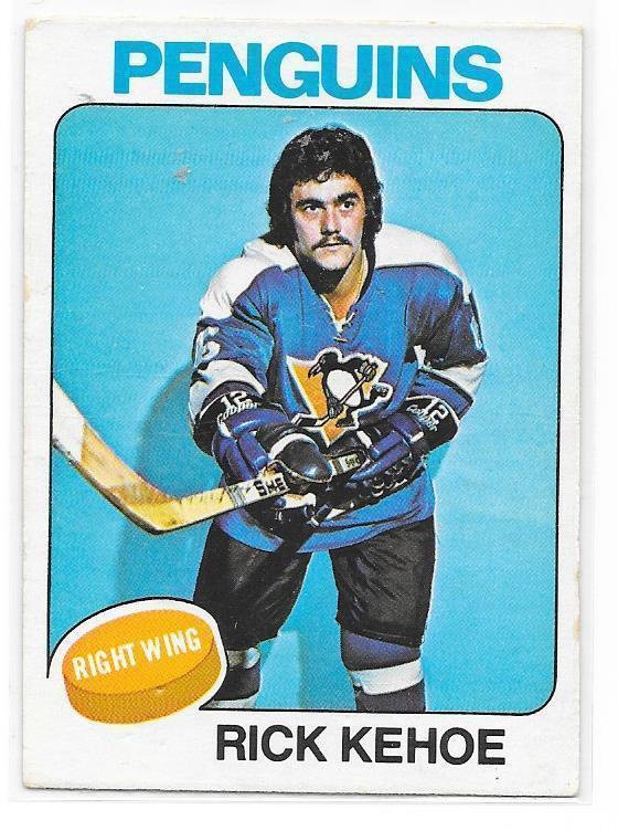 1975-76 OPC #39 Rick Kehoe Pittsburgh Penguins