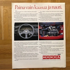 Esite Honda Civic 1984, sisältää myös CRX - pikkukuva 3