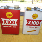 SHELL - 2 VANHAA VINTAGE ÖLJYPYTTYÄ - pikkukuva 4