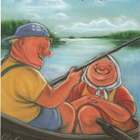 kortti ** Peltoniemi Terho Kalastus - erilaisia - pikkukuva 1