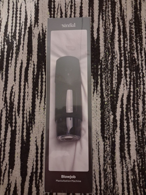 sinful suihinottokone/blowjob machine. (uusi ja muoveissa)