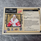 Sebastian Cossa 2024-25 Splendor Rookie Patch Auto /36 - pikkukuva 2