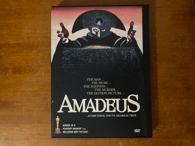 Amadeus Snap case DVD