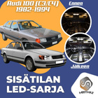 Audi 100 (C3/C4) Sisätilan LED-sarja 12-osainen - pikkukuva 1