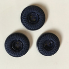 Retro nappi, tumman sininen kuviopinta Ø 21mm, 3kpl. 2,70€ - pikkukuva 1
