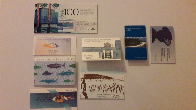 Postimerkkivihkoja**  8 kpl