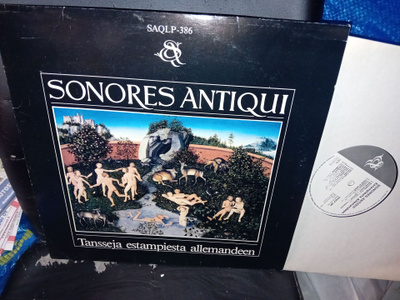 LP Sonores Antiqui : Tansseja estampiesta allemandeen