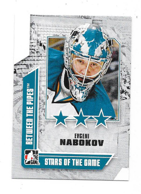 2006-07 BTP Stars of The Game #60 Evgeny Nabokov San Jose MV