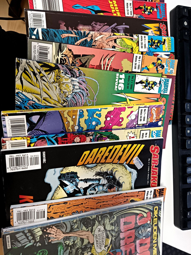 suomenkielistä Marvel-sarjakuvaa