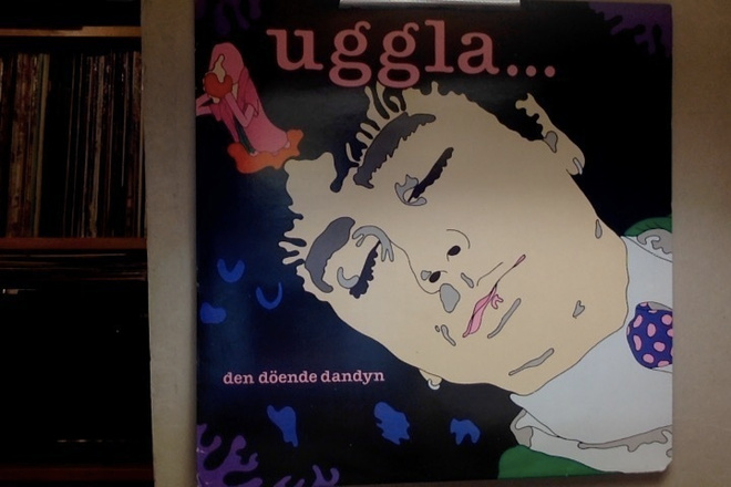 MAGNUS UGGLA  ::  DEN DÖENDE DANDYN  ::  VINYYLI  LP    1986