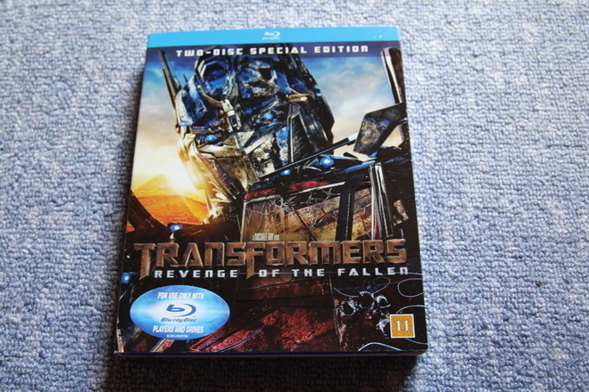 Bluray : 	Transformers: Revenge of the Fallen (2009) - pahvi