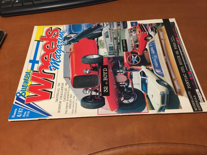 SUOMEN WHEELS MAGAZINE 4/1987 HYVÄ