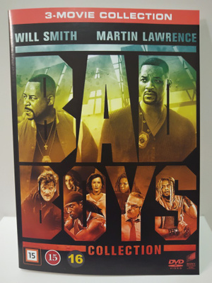 3 x dvd Bad Boys Collection