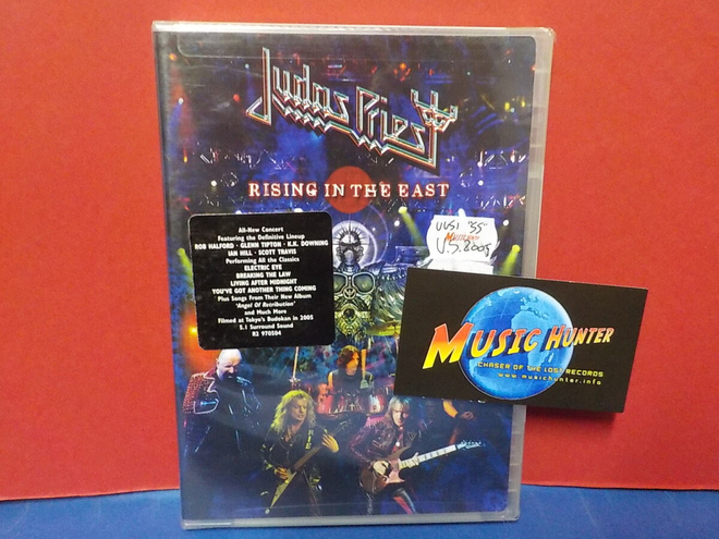 JUDAS PRIEST - RISING IN THE EAST UUSI U.S 2005 DVD
